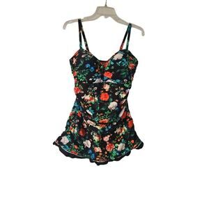 Women's Coastal Rose Swimming Suit Size 16